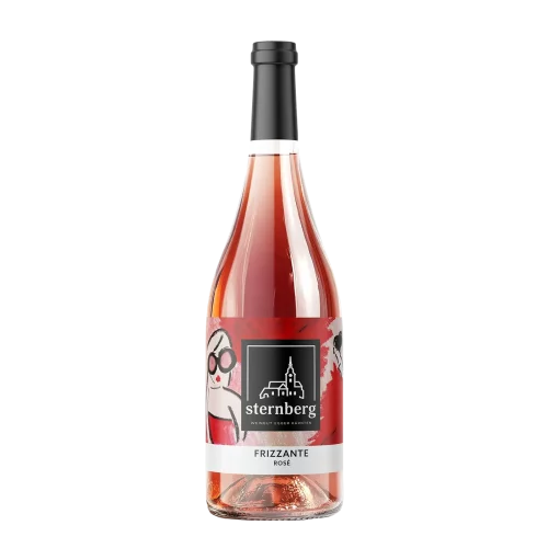 Bild einer Flasche Sternberg Frizzante Rosé
